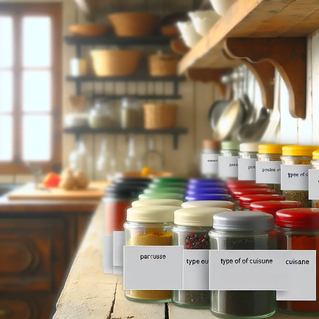 Spice grouping system